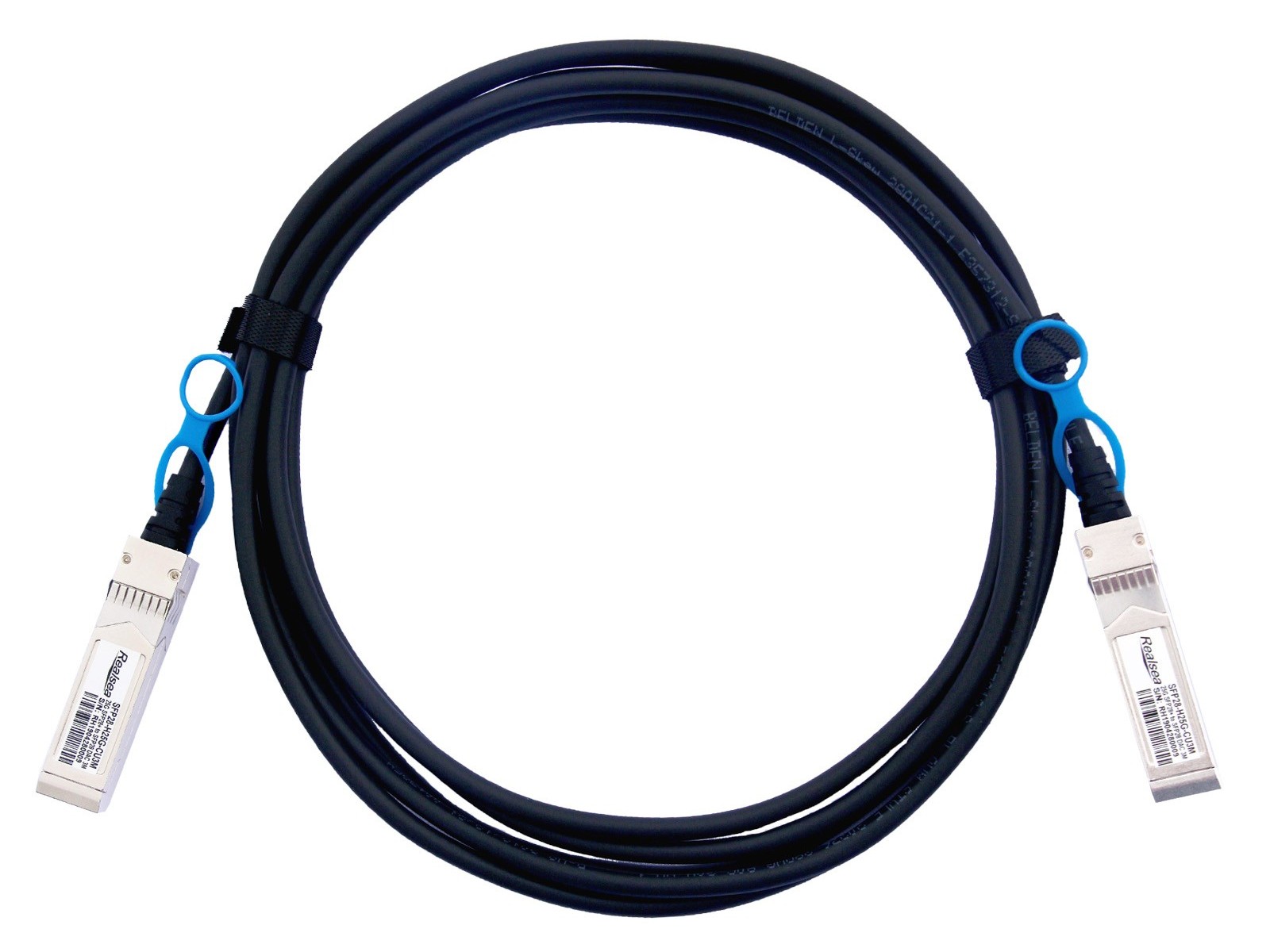 銳捷RUIJIE兼容 SFP28-25G-CU0.5M SFP28 轉(zhuǎn) SFP28 DAC高速線纜銅纜