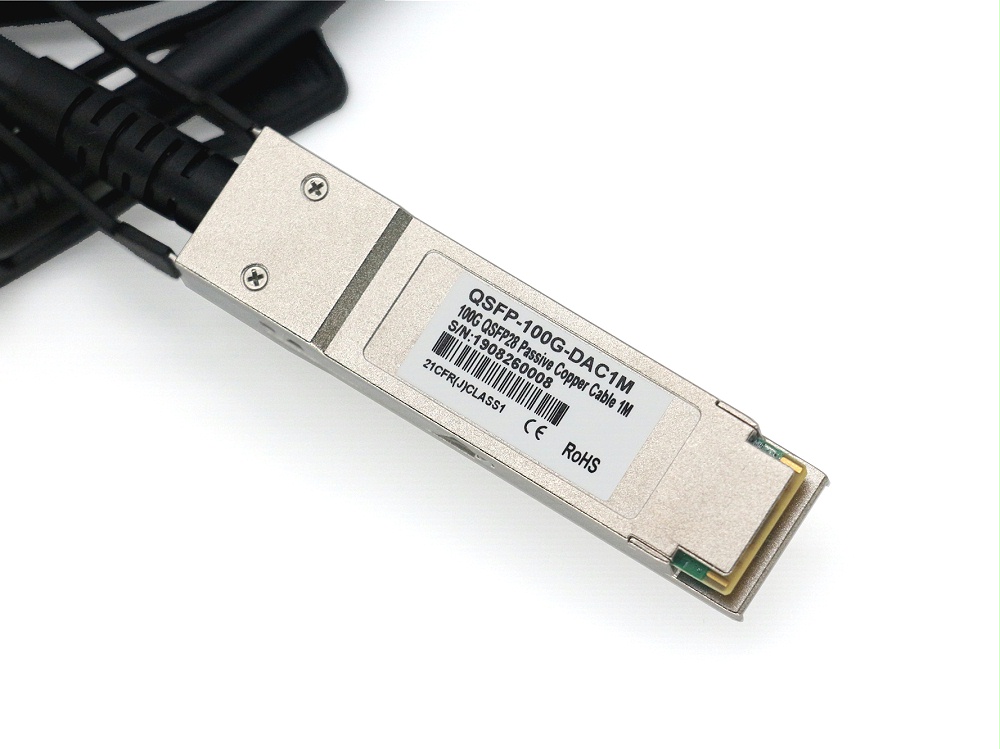 100G QSFP28 轉 QSFP28 DAC 高速線纜 100G QSFP28 轉 QSFP28 DAC 高速線纜