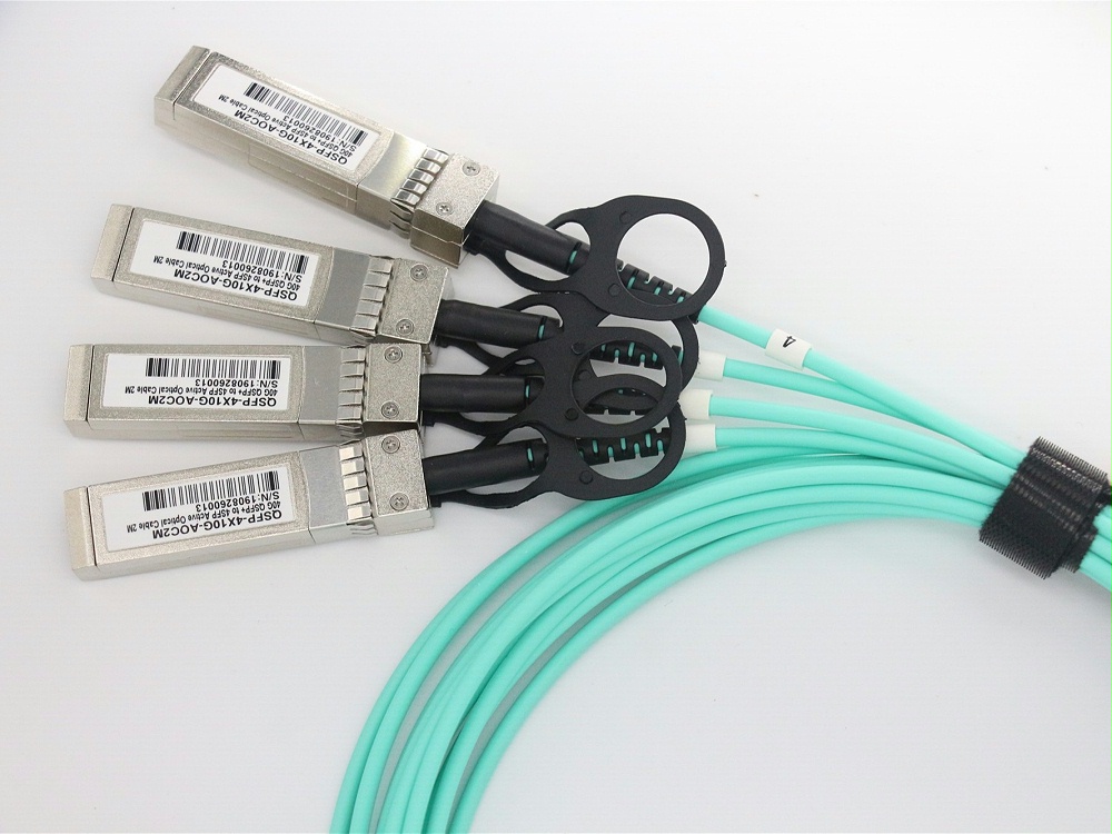 戴爾(Dell)兼容CBL-QSFP-4X10G-AOC 40G QSFP+ 轉 4SFP+ AOC光纜
