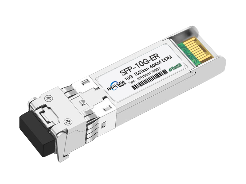 萬兆光模塊10G單模雙芯40KM雙LC接口1550nm帶DDM SFP-10G-ER