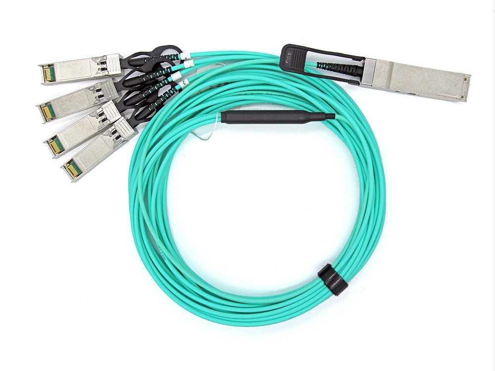 100G QSFP28 轉4SFP28 AOC有源光纜