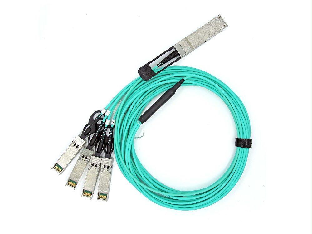100G QSFP28 轉4SFP28 AOC有源光纜
