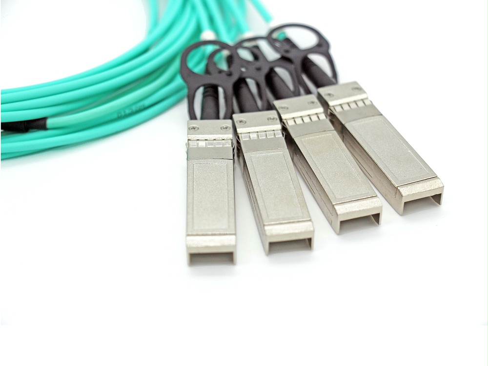 100G QSFP28 轉4SFP28 AOC有源光纜