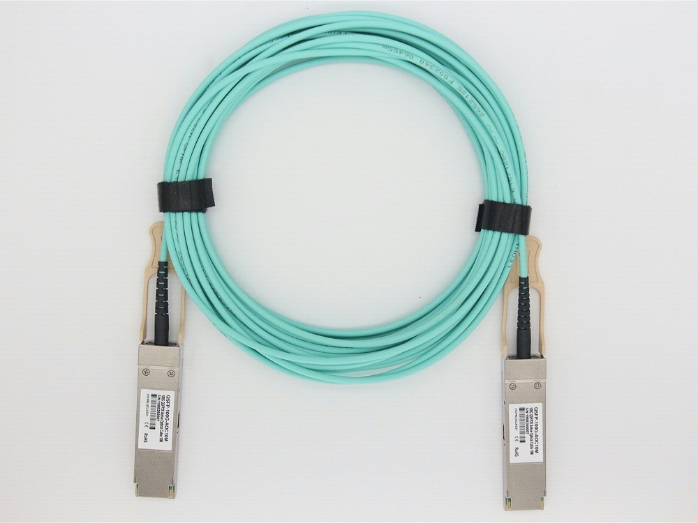 QSFP28-100G-AOC1M 銳捷RUIJIE兼容QSFP28 TO QSFP28 AOC有源光纜電纜 QSFP28-100G-AOC1M 銳捷RUIJIE兼容QSFP28 TO QSFP28 AOC有源光纜電纜
