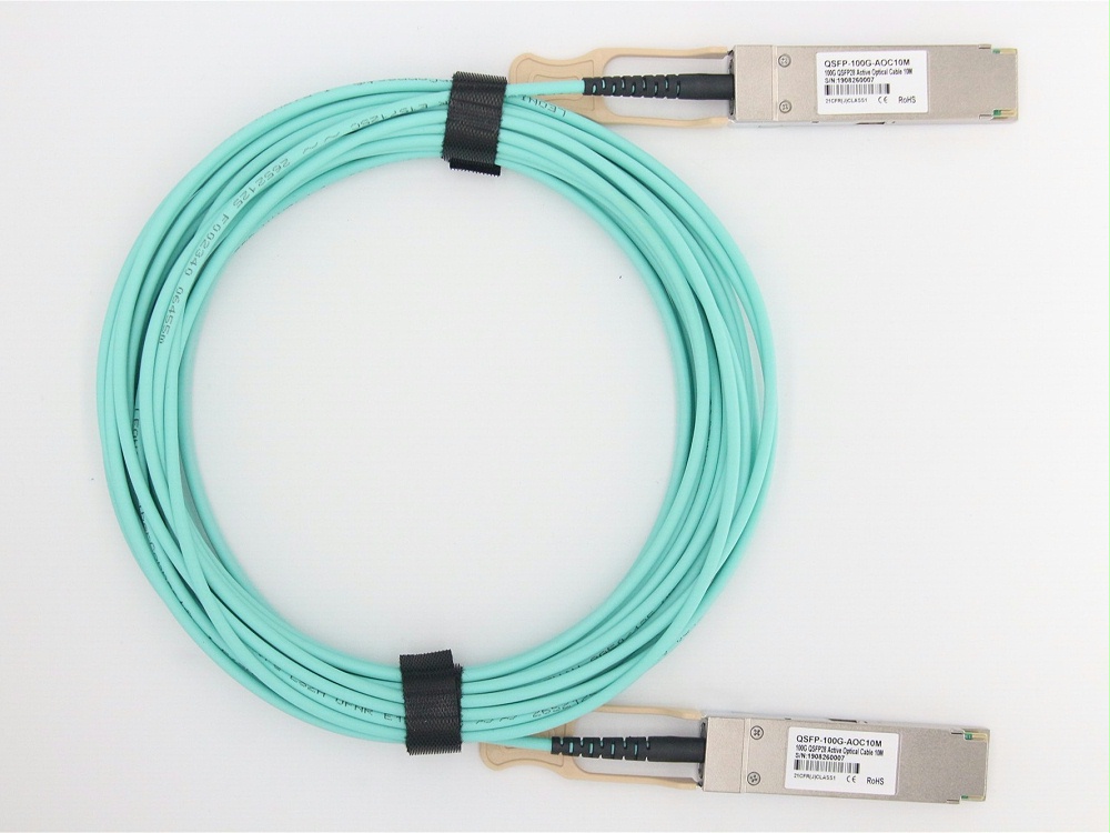 QSFP28-100G-AOC1M 銳捷RUIJIE兼容QSFP28 TO QSFP28 AOC有源光纜電纜 QSFP28-100G-AOC1M 銳捷RUIJIE兼容QSFP28 TO QSFP28 AOC有源光纜電纜