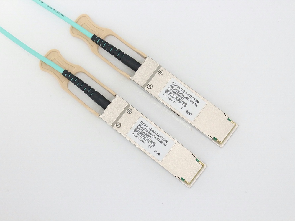 QSFP28-100G-AOC1M 銳捷RUIJIE兼容QSFP28 TO QSFP28 AOC有源光纜電纜 QSFP28-100G-AOC1M 銳捷RUIJIE兼容QSFP28 TO QSFP28 AOC有源光纜電纜